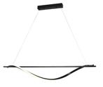 LED Hanglamp 17W Mat Zwart Langwerpig 1360 lm, Huis en Inrichting, Lampen | Hanglampen, Nieuw, Ophalen of Verzenden, Metaal