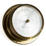 Andries de Jong Nautische Barometer Messing, Ophalen, Nieuw