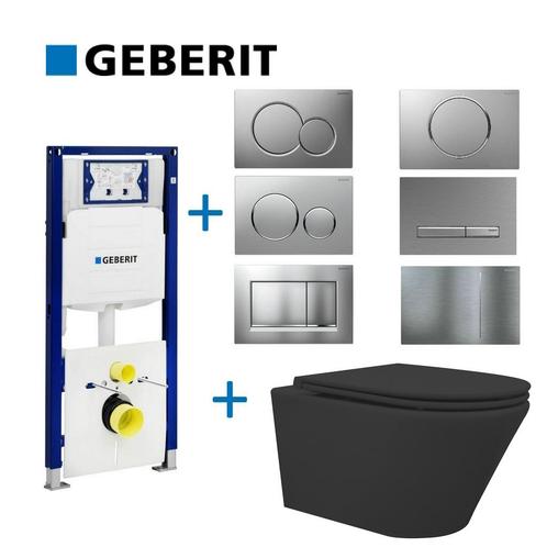 Geberit up320 Toiletset Vesta Tornado Flush Rimless | Met, Doe-het-zelf en Verbouw, Sanitair, Overige typen, Nieuw, Ophalen of Verzenden