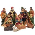 Ruhhy Kerststal Beeldjes Set – 10 Figuren voor Traditione., Diversen, Kerst, Ophalen of Verzenden, Nieuw