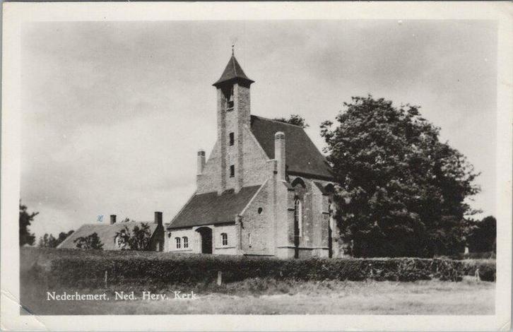 NEDERHEMERT - Ned. Herv. Kerk, Verzamelen, Ansichtkaarten | Nederland, Verzenden