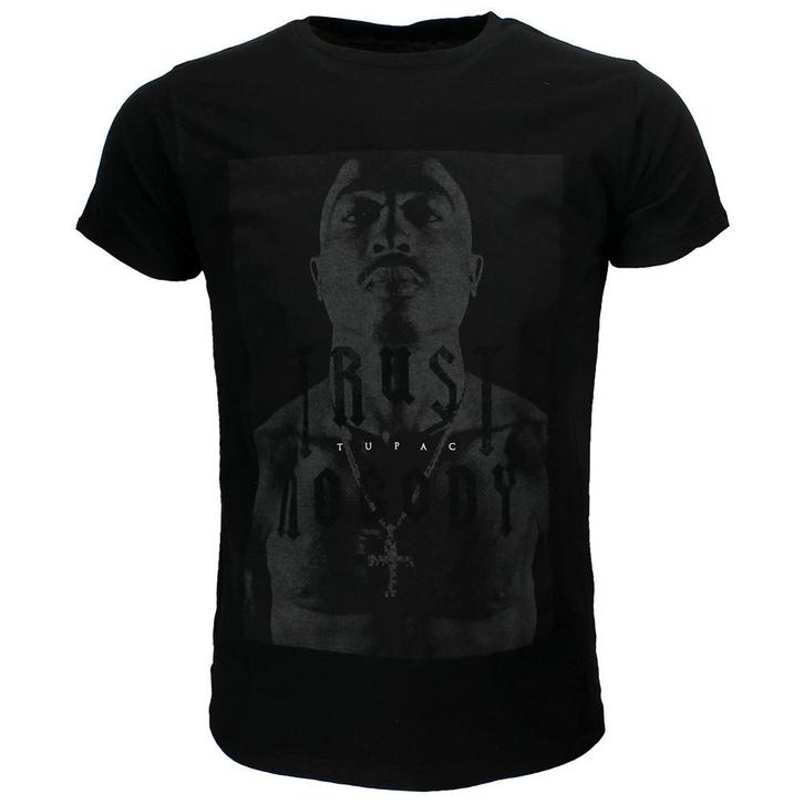 Tupac Trust No One T-Shirt - Officiële Merchandise, Kleding | Heren, T-shirts, Verzenden