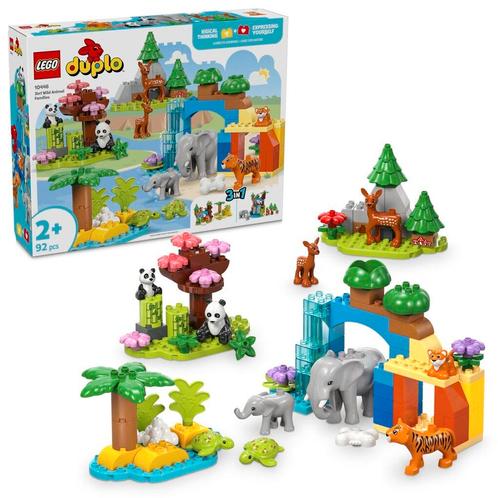 LEGO DUPLO 10446 3-In-1 Families van Wilde Dieren, Kinderen en Baby's, Speelgoed | Duplo en Lego, Nieuw, Verzenden