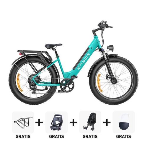 Family Bundle Deal! | ENGWE E26 - Lage instap - Blauw, Fietsen en Brommers, Elektrische fietsen, Ophalen of Verzenden