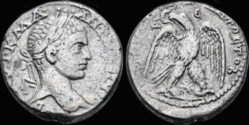 218-222ad Seleucis and Pieria Antioch Elagabalus Ar tetra..., Postzegels en Munten, Munten | Europa | Niet-Euromunten, Verzenden