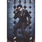 Wandbord -  Adam Lambert Live, Huis en Inrichting, Ophalen of Verzenden, Nieuw