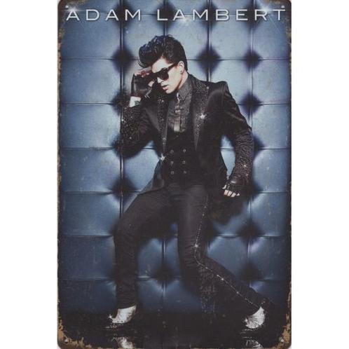 Wandbord -  Adam Lambert Live, Huis en Inrichting, Woonaccessoires | Wanddecoraties, Nieuw, Ophalen of Verzenden