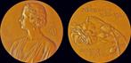 1935 Belgium medaille Queen Astrid Death in 1835 Brons, Postzegels en Munten, Verzenden