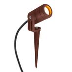 Mini LED Spike Tuinspot Corten Tuinverlichting Tuinspots, Tuin en Terras, Buitenverlichting, Verzenden, Nieuw