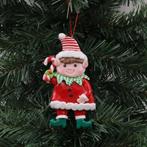 Elfje Kerstbal Kerst Kerstboom Roze, Verzamelen, Verzenden, Nieuw