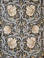 300x280cm! William Morris stof Pimpernel Art Nouveau