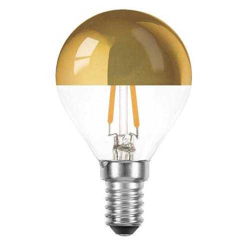 Ledmaxx LED kopspiegellamp goud E14 2W 180lm 2700K Niet-D..., Huis en Inrichting, Lampen | Overige, Nieuw, Ophalen of Verzenden