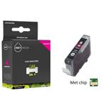 Geschikt Canon CLI-8M  inktcartridge Magenta MET CHIP, Nieuw, Cartridge, Inktmedia