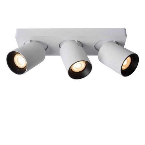 Lucide NIGEL - Plafondspot LED Dim to warm GU10 3x5W, Huis en Inrichting, Lampen | Plafondlampen, Nieuw, Verzenden