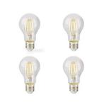 Led lamp E27 | Peer | Nedis | 4 stuks (12W, 1521lm, 2700K), Huis en Inrichting, Lampen | Losse lampen, Verzenden, Nieuw