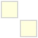 LED Paneel Slim - 30x30 Warm Wit 2700K - 24W Inbouw, Ophalen of Verzenden, Nieuw, Minder dan 50 watt, Lamp met armatuur
