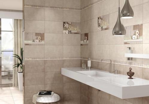 Wandtegel Pascal Crema 25X40 (prijs per m2), Doe-het-zelf en Verbouw, Tegels, Ophalen of Verzenden