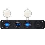 ProRide 12V USB Autolader 4 Poorten - QC3.0 - Voltmeter en, Verzenden, Nieuw