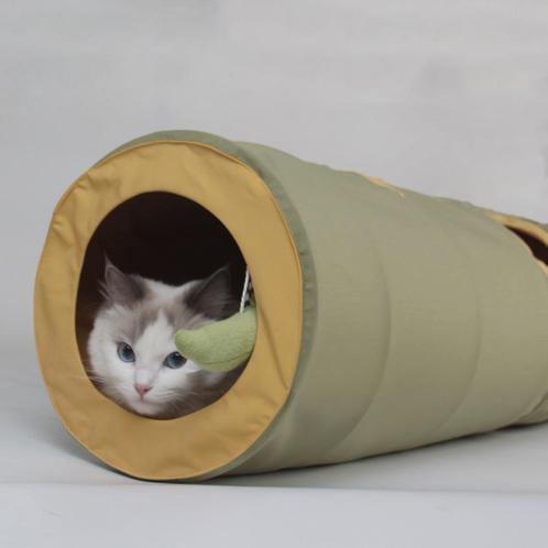Kattenspeelgoed - speeltunnel met meerdere gaten voor kat..., Dieren en Toebehoren, Kattenspeelgoed, Nieuw, Ophalen of Verzenden