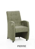 Eetkamerstoel Pierre - eetkamerstoelen - Groen, Huis en Inrichting, Stoelen, Nieuw, Stof