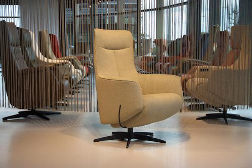 De Toekomst Twice Pro TW-082N (relax)fauteuil in Ploegstof., Huis en Inrichting, Fauteuils, Nieuw, Stof, Ophalen of Verzenden