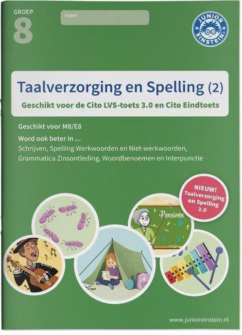 9789493128088 Taalverzorging en Spelling Groep 8 Oefenboe..., Boeken, Schoolboeken, Nieuw, Verzenden