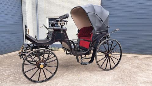 Victoria menwagen rijtuig recreatiewagen, Dieren en Toebehoren, Rijtuigen en Koetsen, Overige typen, Zo goed als nieuw, Paard of Pony