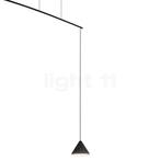 Vibia North Hanglamp LED decentraal, zwart - ø¸16 cm - DAL, Huis en Inrichting, Lampen | Hanglampen, Verzenden, Nieuw