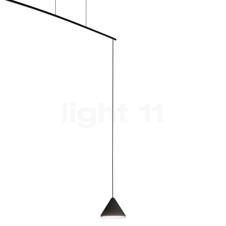 Vibia North Hanglamp LED decentraal, zwart - ø¸16 cm - DAL, Huis en Inrichting, Lampen | Hanglampen, Nieuw, Verzenden