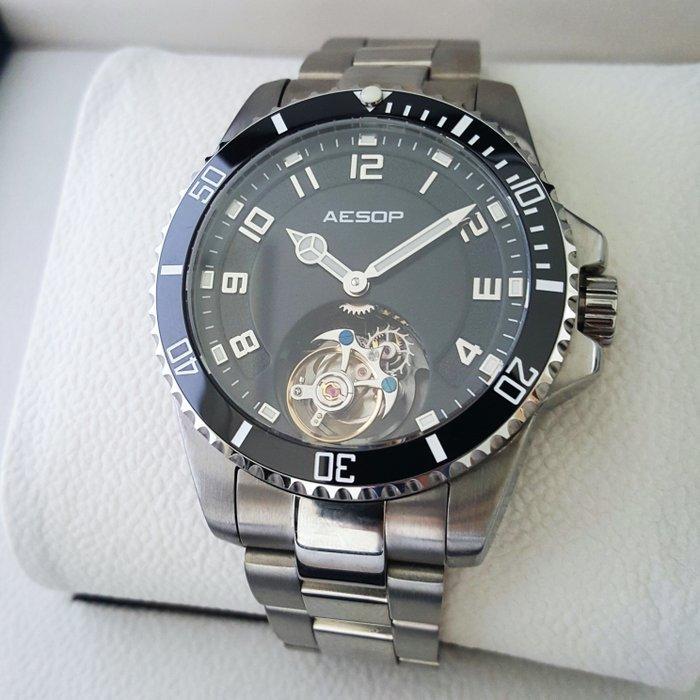 Aesop - TOURBILLON - Diamond - Swiss - Unique Flying -, Sieraden, Tassen en Uiterlijk, Horloges | Heren