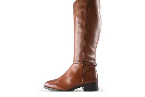Tamaris Laarzen in maat 38 Bruin | 10% extra korting, Kleding | Dames, Schoenen, Bruin, Zo goed als nieuw, Hoge laarzen, Verzenden