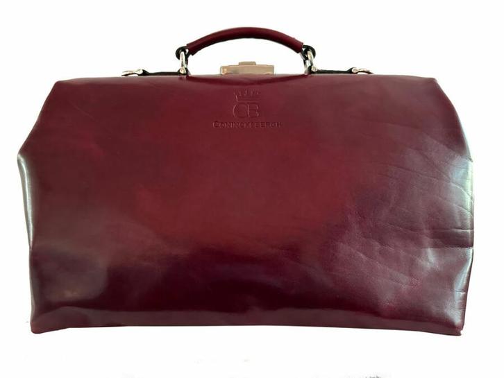 Conincksbergh Leren Dokterstas - Kastanje, Zakelijke goederen, Kantoor en Winkelinrichting | Kantoormeubilair en Inrichting, Verzenden