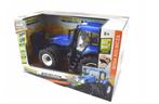 Maisto Rc Tractor New Holland 1:16 Blauw, Kinderen en Baby's, Speelgoed | Poppenhuizen, Nieuw, Ophalen of Verzenden