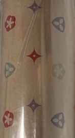 Inpakpapier Kraftpapier met figuren - B-keus - Breedte 70 cm, Ophalen of Verzenden, Nieuw, Overige typen