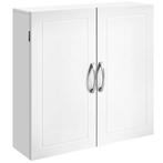 Wandgemonteerde Badkamerkast met Verstelbare Planken 18x60x6, Verzenden, Nieuw