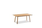 Niehoff Ann Eettafel massief teakhout natuur - Bruin, Ophalen of Verzenden, Nieuw