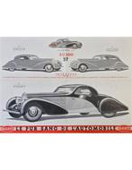 1936 BUGATTI LA 3 LITRES 300 TYPE 57 BROCHURE FRANS, Nieuw, Author