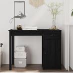 Bureau Grenenhout Zwart 100cm | Retourdeal | 35% Korting, Huis en Inrichting, Bureaus, Ophalen of Verzenden, Nieuw, Bureau