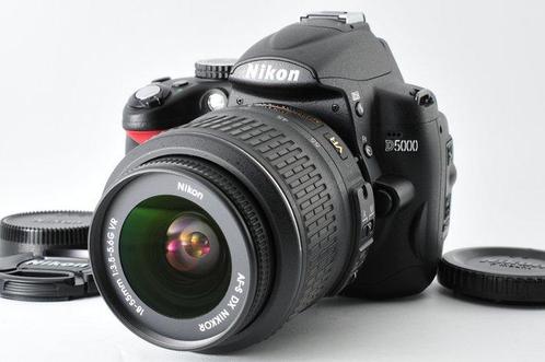 Nikon D5000 AF-S DX 18-55mm F3.5-5.6 G VR Body and Lens set, Audio, Tv en Foto, Fotocamera's Digitaal