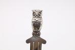 Figuur - Owl Bookmark - .833 zilver, Antiek en Kunst