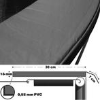 Duurzame trampoline rand afdekking - zwart - 305 cm - Wee..., Ophalen of Verzenden, Nieuw