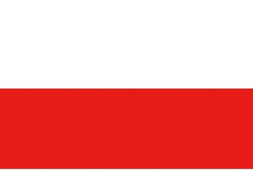 Vlag Polen, Watersport en Boten, Bootonderdelen, Nieuw, Zeilboot of Motorboot, Ophalen of Verzenden