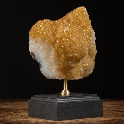 Kwalitatief hoogwaardige citrienkwarts - Madeira kwartsdrusa, Verzamelen, Mineralen en Fossielen