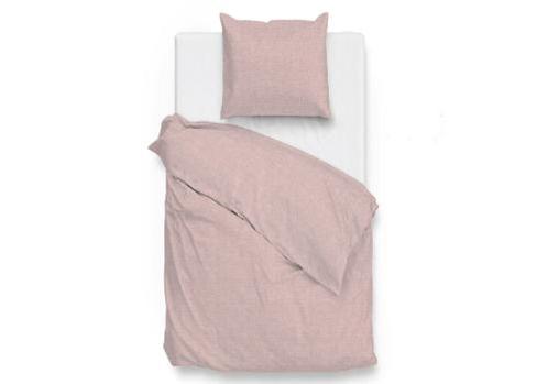 ZoHome Dekbedovertrek Lino Shell Nude - 100% Katoen, Huis en Inrichting, Slaapkamer | Beddengoed