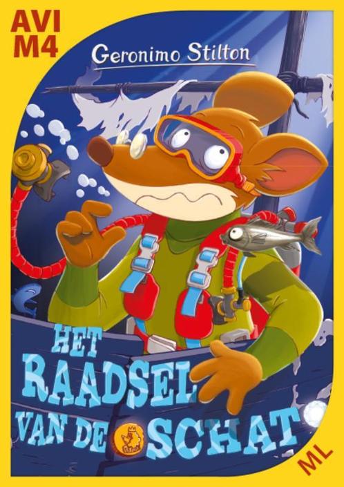 Het raadsel van de schat / Geronimo Stilton-reeks, Boeken, Kinderboeken | Jeugd | onder 10 jaar, Gelezen, Verzenden