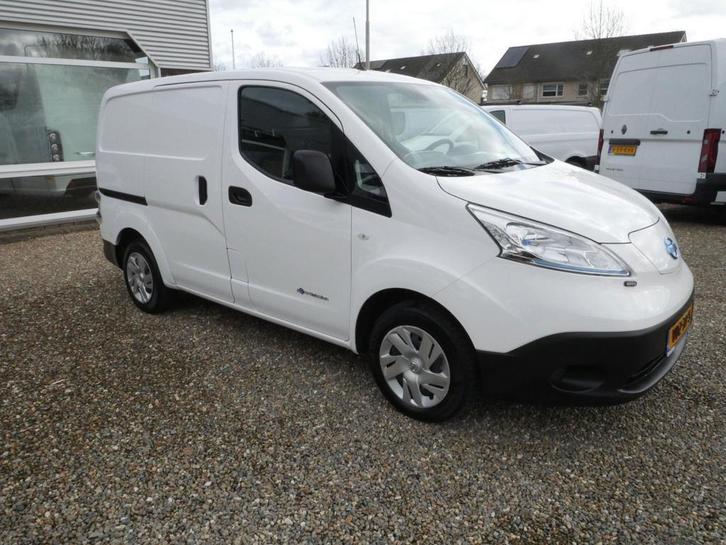 Nissan e-NV200 Business 40 kWh, Airco, Automaat, SOH 90%, Auto's, Bestelauto's, Dealer onderhouden, Lease, Automaat, Wit, Gebruikt