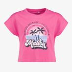 Name it cropped meisjes T-shirt roze maat 134/140, Kinderen en Baby's, Kinderkleding | Maat 92, Verzenden, Nieuw