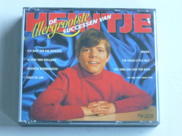 Heintje - De Allergrootste Successen (2 CD), Cd's en Dvd's, Cd's | Nederlandstalig, Zo goed als nieuw, Verzenden
