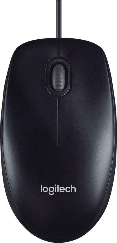 Logitech M90 - Bedrade Muis - Zwart, Computers en Software, Muizen, Verzenden