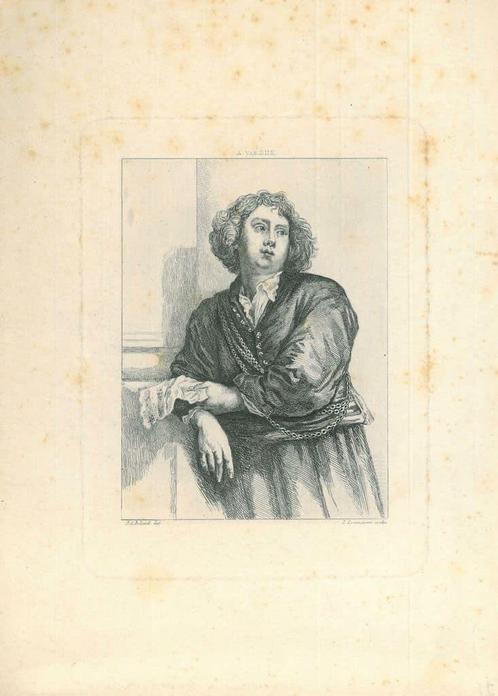 Portrait of Henricus Liberti, Antiek en Kunst, Kunst | Etsen en Gravures